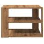 Mesa de centro madera ingeniería roble artesanal 58x58x40 cm de , Mesas de centro - Ref: Foro24-856497, Precio: 48,04 €, Desc...