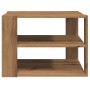 Mesa de centro madera ingeniería roble artesanal 58x58x40 cm de , Mesas de centro - Ref: Foro24-856497, Precio: 48,04 €, Desc...