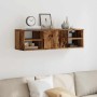 Armario de pared madera de ingeniería madera vieja 101x30x29 cm de , Estantes y estanterías - Ref: Foro24-856488, Precio: 57,...