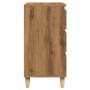 Aparador madera contrachapada roble artisian 60x35x70 cm de , Aparadores - Ref: Foro24-856481, Precio: 74,26 €, Descuento: %