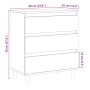 Aparador madera contrachapada roble artisian 60x35x70 cm de , Aparadores - Ref: Foro24-856481, Precio: 74,26 €, Descuento: %