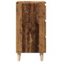 Mesita de noche madera de ingeniería envejecida 40x35x69 cm de , Mesitas de noche - Ref: Foro24-856420, Precio: 62,86 €, Desc...