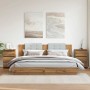 Mesitas noche 2uds madera ingeniería roble artisan 40x35x62,5cm de , Mesitas de noche - Ref: Foro24-856525, Precio: 117,73 €,...