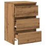 Mesitas noche 2uds madera ingeniería roble artisan 40x35x62,5cm de , Mesitas de noche - Ref: Foro24-856525, Precio: 117,73 €,...
