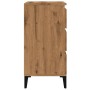 Aparador madera contrachapada roble artisian 60x35x70 cm de , Aparadores - Ref: Foro24-856483, Precio: 79,06 €, Descuento: %