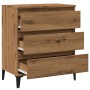 Aparador madera contrachapada roble artisian 60x35x70 cm de , Aparadores - Ref: Foro24-856483, Precio: 79,06 €, Descuento: %