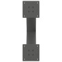 Patas para mesa comedor forma X 2uds antracita 50x(72-73) cm de , Patas para mesas - Ref: Foro24-4012970, Precio: 107,36 €, D...