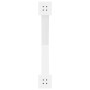 Patas para mesa de comedor en forma de X 2 uds acero blanco de , Patas para mesas - Ref: Foro24-4012985, Precio: 116,20 €, De...