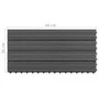 Baldosas de porche 6 uds WPC negro 60x30 cm 1,08 m² de vidaXL, Suelos y moquetas - Ref: Foro24-149029, Precio: 63,83 €, Descu...