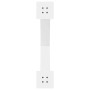 Patas para mesa de comedor en forma de X 3 uds acero blanco de , Patas para mesas - Ref: Foro24-4012993, Precio: 159,37 €, De...