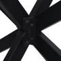 Pata de mesa de centro en forma de araña negra 98x58x(42-43) cm de , Patas para mesas - Ref: Foro24-4013108, Precio: 192,93 €...