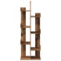 Armario de libros madera contrachapada envejecida 48x25,5x140cm de , Librerías y estanterías - Ref: Foro24-856694, Precio: 56...