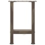 Patas para mesa de centro de acero natural 2 uds 38x(42-43) cm de , Patas para mesas - Ref: Foro24-4013279, Precio: 57,57 €, ...