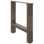Patas para mesa de centro de acero natural 2 uds 60x(42-43) cm de , Patas para mesas - Ref: Foro24-4013287, Precio: 65,61 €, ...