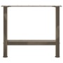 Patas para mesa de centro de acero natural 2 uds 60x(42-43) cm de , Patas para mesas - Ref: Foro24-4013287, Precio: 65,61 €, ...