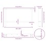 Patas para mesa de centro de acero natural 2 uds 70x(42-43) cm de , Patas para mesas - Ref: Foro24-4013291, Precio: 69,20 €, ...