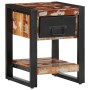 Mesilla de noche multicolor 35x34x45 cm madera maciza reciclada de , Mesitas de noche - Ref: Foro24-4013569, Precio: 99,83 €,...