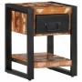 Mesilla de noche multicolor 35x34x45 cm madera maciza reciclada de , Mesitas de noche - Ref: Foro24-4013569, Precio: 99,83 €,...