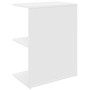 Mesitas de noche 2 uds madera de ingeniería blanco 46,5x29x61cm de , Mesitas de noche - Ref: Foro24-858651, Precio: 53,92 €, ...