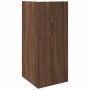 Mesas auxiliares 2 uds con estante marrón roble 25,5x27x60 cm de , Mesas auxiliares - Ref: Foro24-858555, Precio: 41,48 €, De...
