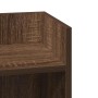 Mesas auxiliares 2 uds con estante marrón roble 25,5x27x60 cm de , Mesas auxiliares - Ref: Foro24-858555, Precio: 41,48 €, De...