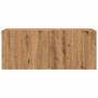 Mueble para TV de pared roble artisian 100x30x41 cm de , Muebles TV - Ref: Foro24-857671, Precio: 62,86 €, Descuento: %
