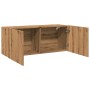 Mueble para TV de pared roble artisian 100x30x41 cm de , Muebles TV - Ref: Foro24-857671, Precio: 62,86 €, Descuento: %