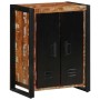 Aparador madera maciza reciclada multicolor 55x35x70 cm de , Aparadores - Ref: Foro24-4013574, Precio: 191,87 €, Descuento: %
