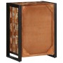 Aparador madera maciza reciclada multicolor 55x35x70 cm de , Aparadores - Ref: Foro24-4013576, Precio: 189,45 €, Descuento: %