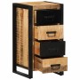 Cajonera madera maciza de mango 40x40x90 cm de , Aparadores - Ref: Foro24-4013581, Precio: 232,82 €, Descuento: %