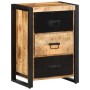 Cajonera madera maciza de mango 50x35x70 cm de , Aparadores - Ref: Foro24-4013583, Precio: 223,39 €, Descuento: %