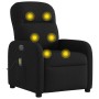 Sillón reclinable de masaje eléctrico tela negro de , Sillones - Ref: Foro24-3302964, Precio: 235,05 €, Descuento: %