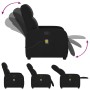 Sillón reclinable de masaje de tela negro de , Sillones - Ref: Foro24-4015534, Precio: 202,48 €, Descuento: %