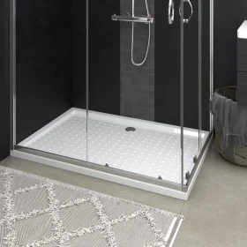 Shower tray with white ABS points 80x120x4 cm by vidaXL, Shower trays - Ref: Foro24-148901, Price: 122,78 €, Discount: %