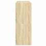 Zapateros 2 uds apilables roble sonoma 89,5x30x40 cm de , Organizadores de vestidores y perchas de barra - Ref: Foro24-858844...