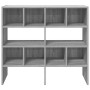 Zapateros 2 uds apilables gris sonoma 89,5x30x40 cm de , Organizadores de vestidores y perchas de barra - Ref: Foro24-858850,...