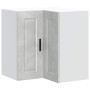 Mueble esquinero cocina Porto madera contrachapada gris cemento de , Armarios de cocina - Ref: Foro24-854101, Precio: 89,30 €...