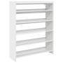 Mueble zapatero madera contrachapada blanco 80x25x100 cm de , Zapateros y organizadores de calzado - Ref: Foro24-859896, Prec...