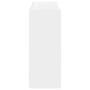 Mueble zapatero madera contrachapada blanco 80x25x81 cm de , Zapateros y organizadores de calzado - Ref: Foro24-859905, Preci...