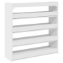 Mueble zapatero madera contrachapada blanco 80x25x81 cm de , Zapateros y organizadores de calzado - Ref: Foro24-859905, Preci...