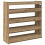 Zapatero artesanal de madera contrachapada 80x25x81 cm de , Zapateros y organizadores de calzado - Ref: Foro24-859913, Precio...