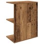 Mesita de noche madera de ingeniería madera vieja 46,5x29x61 cm de , Mesitas de noche - Ref: Foro24-858664, Precio: 32,90 €, ...