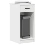 Torre de ordenador con cajón blanco 35x45x77 cm de , Escritorios - Ref: Foro24-858740, Precio: 62,99 €, Descuento: %