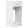 Torre de ordenador con cajón blanco 35x45x77 cm de , Escritorios - Ref: Foro24-858740, Precio: 62,99 €, Descuento: %
