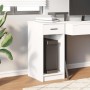 Torre de ordenador con cajón blanco 35x45x77 cm de , Escritorios - Ref: Foro24-858740, Precio: 62,99 €, Descuento: %