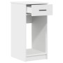 Torre de ordenador con cajón blanco 35x45x77 cm de , Escritorios - Ref: Foro24-858740, Precio: 62,99 €, Descuento: %