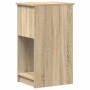 Torre de ordenador con cajón roble sonoma 35x45x77 cm de , Escritorios - Ref: Foro24-858742, Precio: 61,23 €, Descuento: %