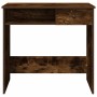 Escritorio de madera contrachapada roble ahumado 80x40x75 cm de , Escritorios - Ref: Foro24-860476, Precio: 62,34 €, Descuent...