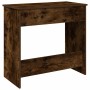 Escritorio de madera contrachapada roble ahumado 80x40x75 cm de , Escritorios - Ref: Foro24-860476, Precio: 62,34 €, Descuent...