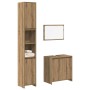 Juego de muebles baño 3 piezas madera ingeniería roble artisan de , Muebles de baño - Ref: Foro24-3328566, Precio: 162,65 €, ...